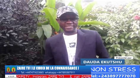 Zaire Tv Endirect De Kinshasa Emission Non Stress De Dauda Ekutshu