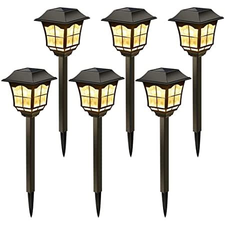 Maggift Lumens Solar Pathway Lights Solar Garden Lights Outdoor Solar