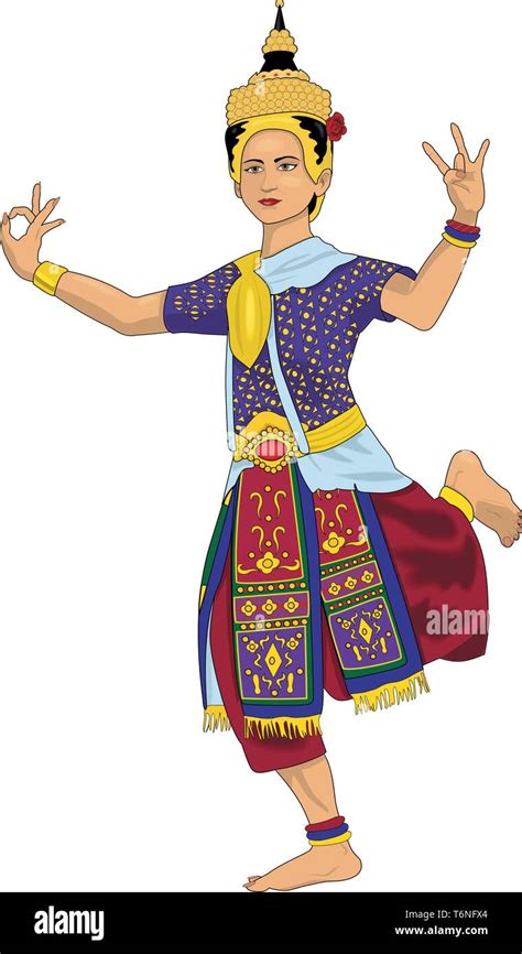 Thailand Dancer Clipart Jpeg