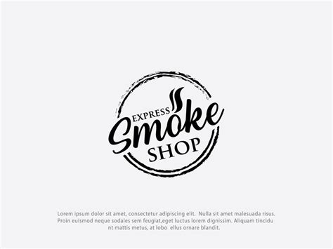 Smoke Logo by brandauxin | graphics design team on Dribbble