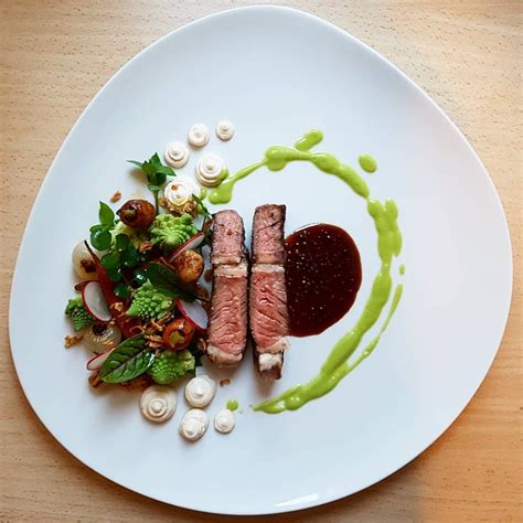 Rib Eye Steak Plating Nevermindbilde