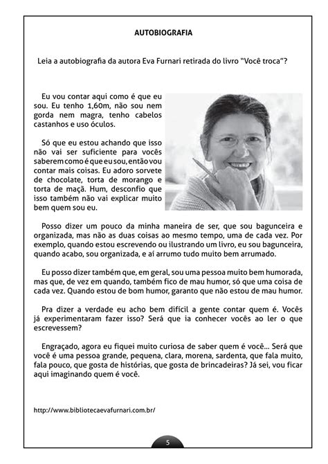Exemplos De Biografia Infantil