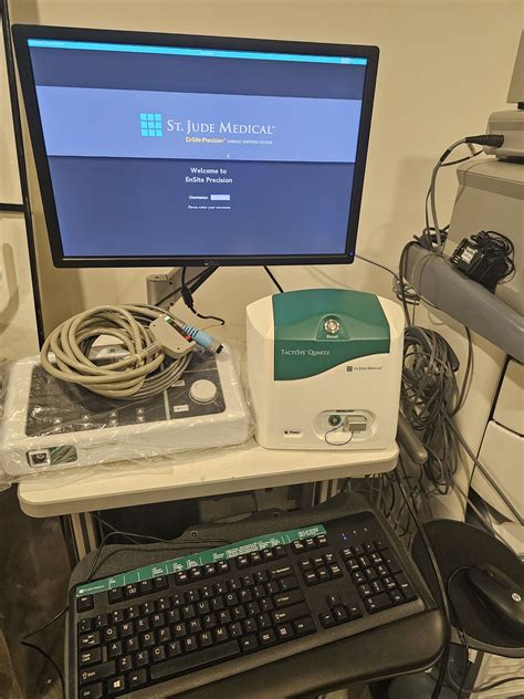 Used St Jude Medical Abbott Ensite Precision Cardiac Mapping System Ep