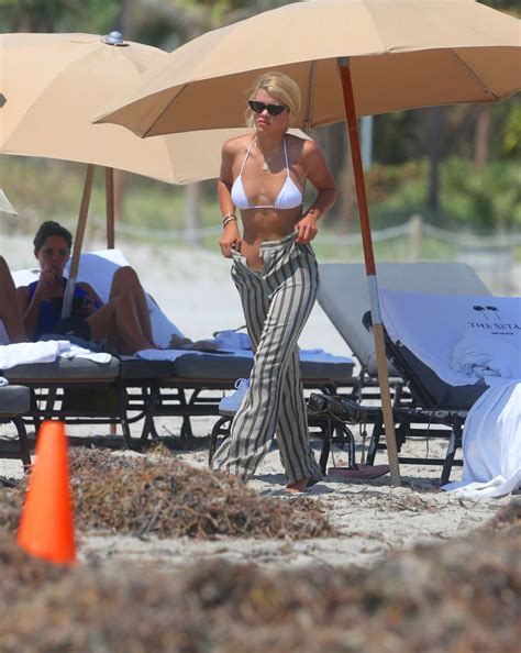 SOFIA RICHIE In Bikini Top At A Beach In Miami 09 21 2017 HawtCelebs