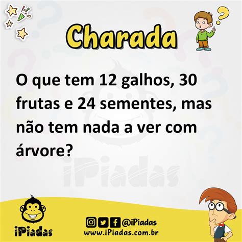 Piadas E Charadas Engraçadas - Charadas de Frutas - Piadas Engraçadas