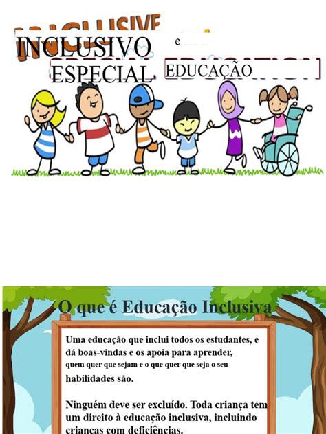 Relatorio Educação Especial Inclusiva - Relatório em Powerpoint Sobre Educação Inclusiva e Especial | PDF ...