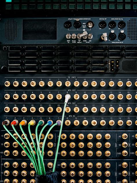 "Green Cables And Golden Connectors" by Stocksy Contributor ...
