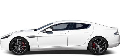White Aston Martin Rapide