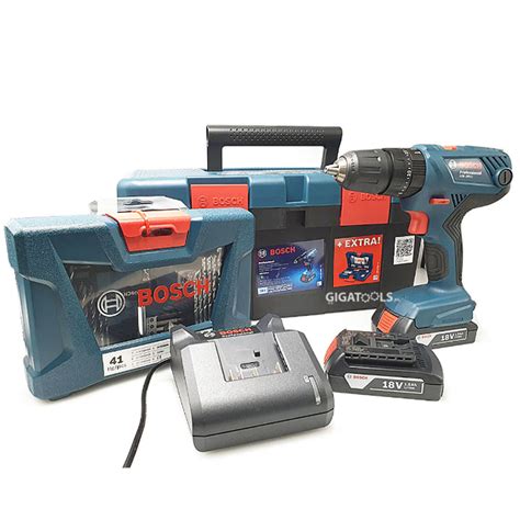 New Bosch Gsb 180 Li Cordless Hammer Drill Driver 18v Lithium Ion 20a