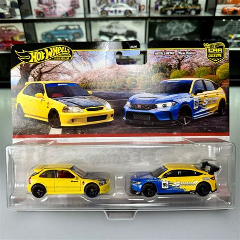Hot Wheels Premium Honda Civic Type R Ek Honda Civic Type R Spoon