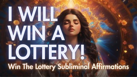 Subliminal Affirmations To Manifest Winning The Lottery Win The