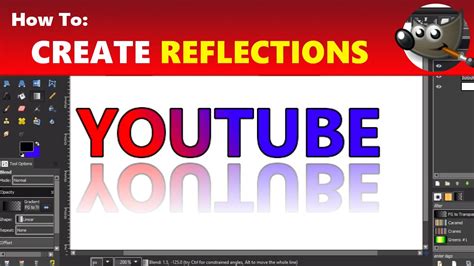 How To Create Reflections In GIMP Using GIMP Tutorial YouTube