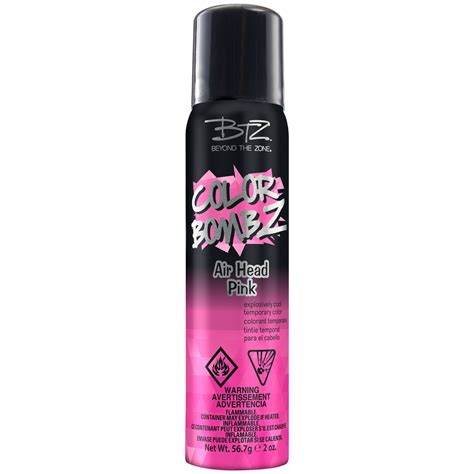 pink hair spray color 9