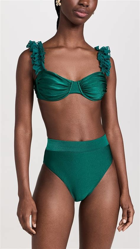 Patbo Flutter Sleeve Bikini Top Shopbop