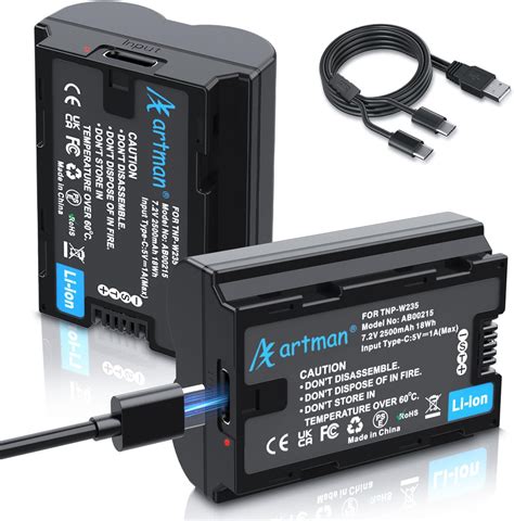 Amazon.com : Fujifilm NP-W235 Rechargeable Li-Ion Battery : Electronics