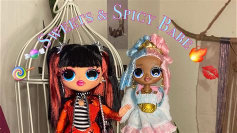 LOL Surprise OMG BFFS Opposites Sweets And Spicy Babe Doll Reviews
