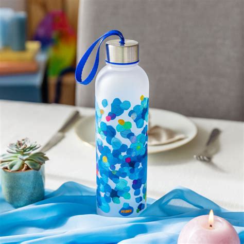 Flask Happyglou Large Blue Palette Pylones