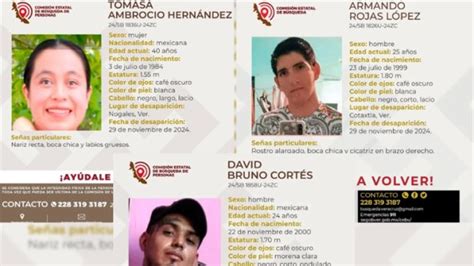 Los has visto dos jóvenes y una mujer están desaparecidos en las