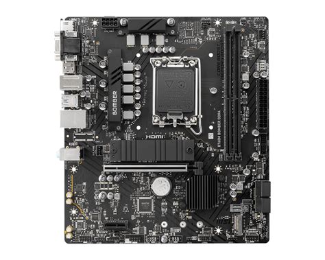 Материнская плата MSI B760M BOMBER DDR4 - PCstonks