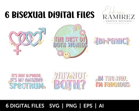 Bisexual Svg Bisexual Svg Bundle Pride Month Svg Gay Svg Lgbtq Svg Queer Svg Rainbow Svg