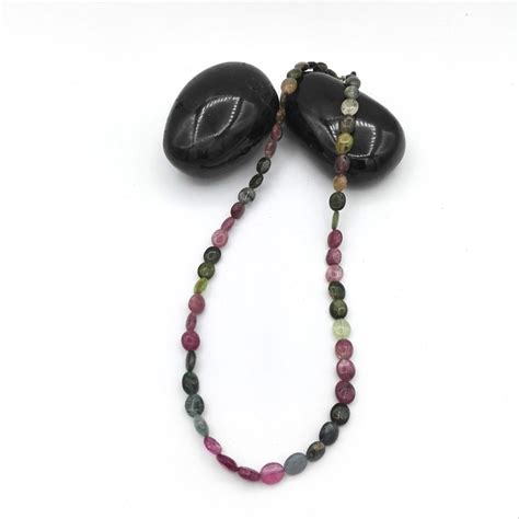 Tourmaline Multicolore Crystal Et Lumiere