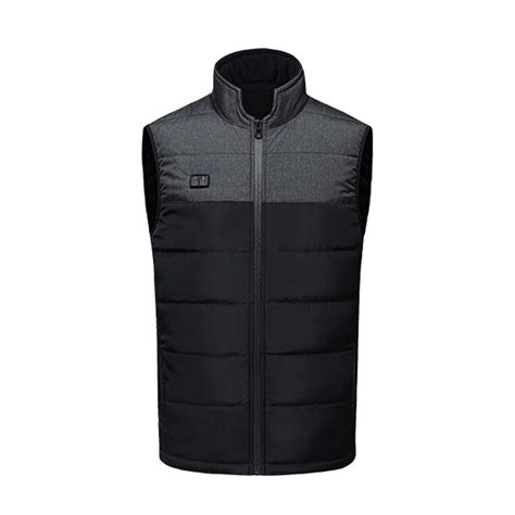 deyared mens heated vest smart controller rechargeable outdoor vest