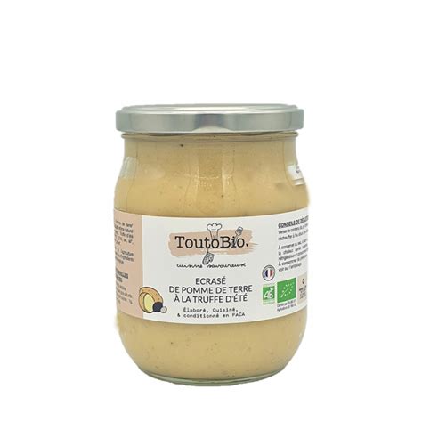 Ecrasé de pomme de terre à la truffe BIO 530g