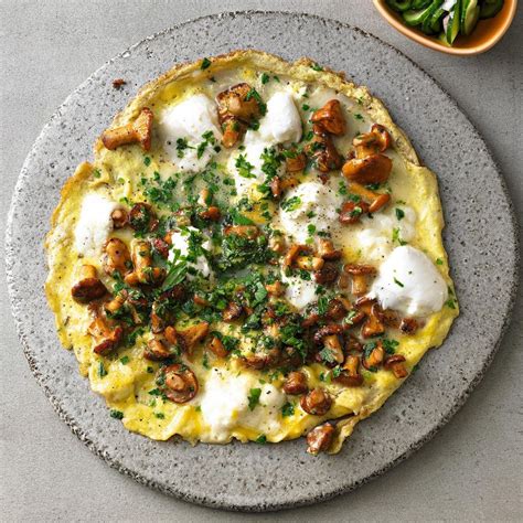 Omelette Vom Wachtelei Mit Pfifferlingen Und B Ndnerfleisch Rezepte