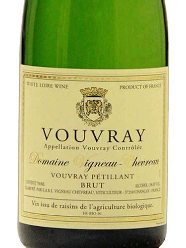 N V Vigneau Chevreau Vouvray Pétillant Brut Vivino United States