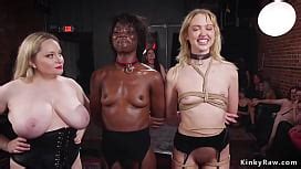 Tied Spread On Dinning Table Blonde Slave Zoey Monroe Pussy Fucked With Dick On A Stick Then