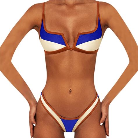 Generic Women S High Waisted Bikini Sets Green Two Piece Swimsuit Dresses For Over Bikinis Swim