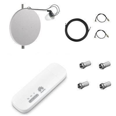 Комплект для 4G / 3G интернета роутер Huawei E8372 + офсетная антенна ...