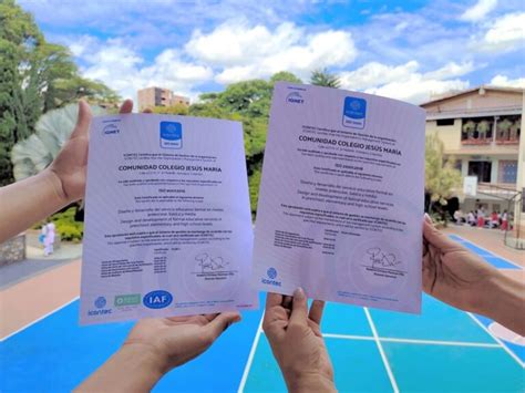 El Colegio Jesús María obtiene certificación en la norma ISO 21001 2018