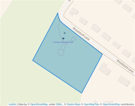 Fortune Road Park In Middletown Map And Routes