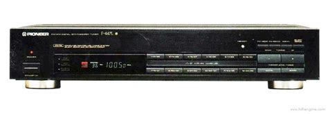 Pioneer F-447 Digital Synthesizer Tuner Manual | HiFi Engine