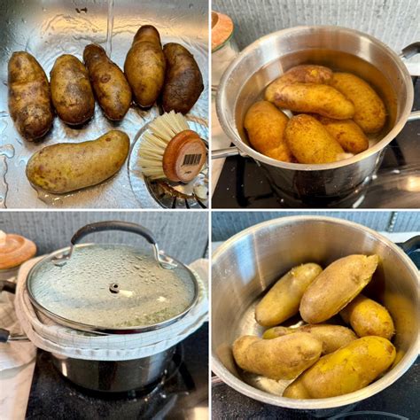 Koke Mandelpoteter Med Eller Uten Skall