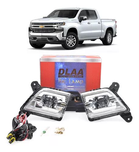 Kit Faros Niebla Chevolet Silverado Led Meses Sin