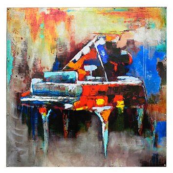 Modern Music Painting Print | Wayfair