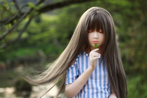 Nita Flat Chest Eye Closed Mini Sex Doll VSDoll