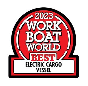 AWARDS 2023 | Best Electric Cargo Vessel – Hydromover – Lita Ocean