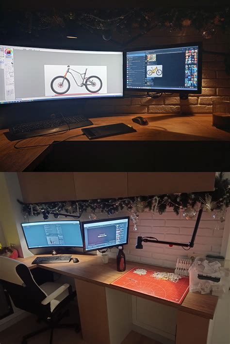 Мой большой большой рабочий стол | Пикабу