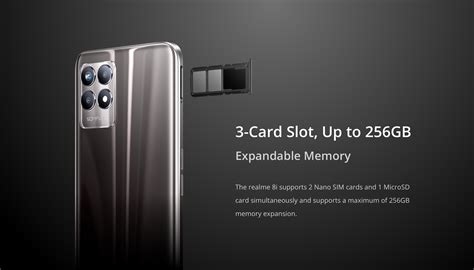 Realme 8i smartphone 4GB 64GB / 4GB 128GB Russian version 120Hz display ...