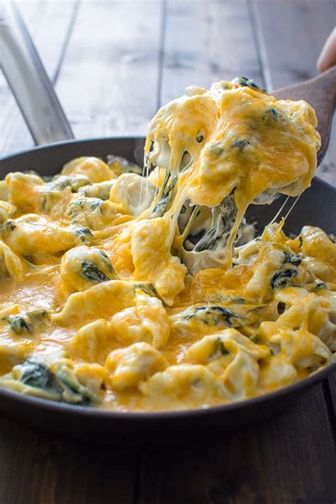 Cheese Tortellini With Spinach