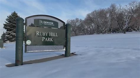 ruby hill park  snow day fun