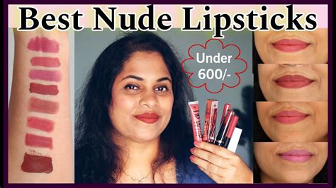 Nude Lipsticks For Indian Skintone Brown Skin Lipsticks Shades