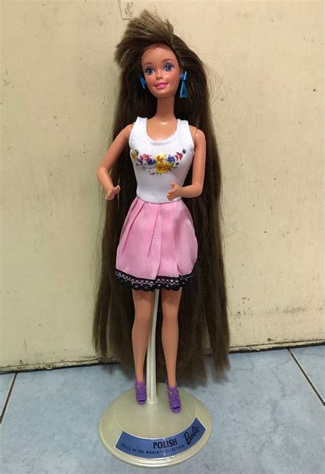 1992 Totally Hair Barbie Brunette Hobbies Toys Toys Games On Carousell