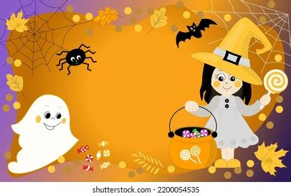 Kids Halloween Background Photos, Images and Pictures