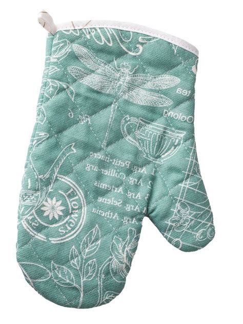 Kitchen Set Towel And Hot Pot Holder Made Of Cotton Fabric Stock Image Image Of Fabric