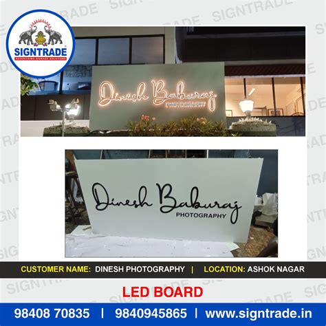 LED Sign Boards in Chennai | Custom Glow Sign Boards in Chennai