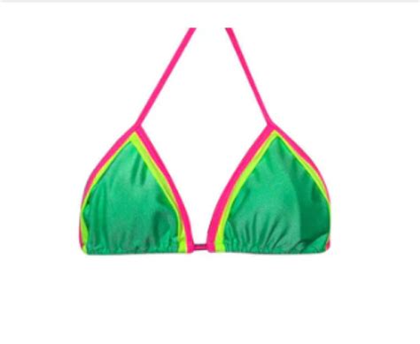 Top Bikini Triangulo Color Block Mojito Dubrazil Bikinis